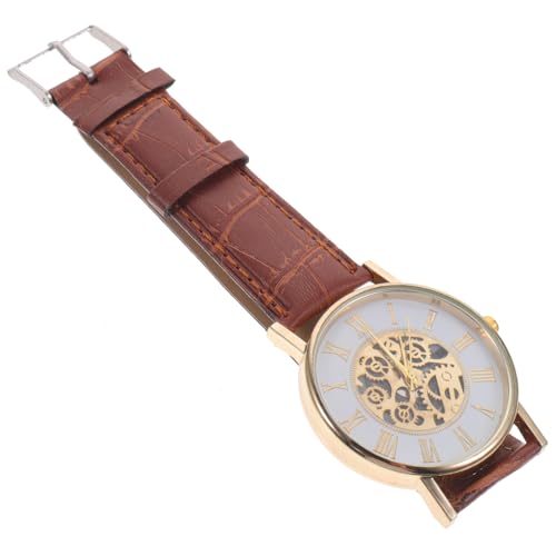 BESPORTBLE 1 Stück Quartz Uhr Automatik Herren Armbanduhr Unisex-Uhren analog Männer Unisex-Erwachsenenuhr Dame Quarzuhr Business-Arbeitsuhr Geschäftsgeschenk Hohle Uhr Modewache Glas BESPORTBLE 1 Stück Quartz Uhr Automatik Herren Armbanduhr Unisex-Uhren analog Männer Unisex-Erwachsenenuhr Dame Quarzuhr Business-Arbeitsuhr Geschäftsgeschenk Hohle Uhr Modewache Glas von BESPORTBLE