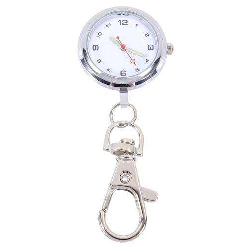 BESPORTBLE Quarz-taschenuhr-schlüsselanhänger Mit Großen Zifferblatt Für Herren Und Krankenschwestern Langlebig Und Praktisch Kreativ Und Einfach Abzulesen von BESPORTBLE