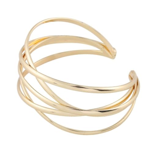 BESPORTBLE Modisches Armband Für Damen Flexible Handkette Handgelenkanhänger Goldfarben Eisenmaterial Vintage-style Brautkleid-accessoire von BESPORTBLE