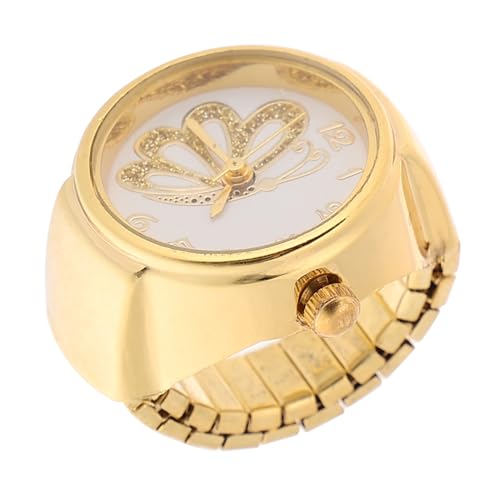 BESPORTBLE 1 Stück Ringuhr Aus Legierung Frauen Beobachten Schmetterling Ringuhr Finger Für Frauen Ringuhren Uhrenring Fingeruhr in Ringform Uhr Im Ringdesign Schmuckring Fingerringuhr Golden BESPORTBLE 1 Stück Ringuhr Aus Legierung Frauen Beobachten Schmetterling Ringuhr Finger Für Frauen Ringuhren Uhrenring Fingeruhr in Ringform Uhr Im Ringdesign Schmuckring Fingerringuhr Golden von BESPORTBLE