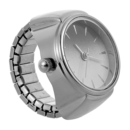 BESPORTBLE 1 Stück Ringuhr Damenuhr Herren-Sportuhr Finger-Timer-Uhr Schmuckuhr Silberne Uhr Sportuhr Modische Uhren Für Damen Zifferblatt Dekorative Uhr Rundes Metall-Damengehäuse BESPORTBLE 1 Stück Ringuhr Damenuhr Herren-Sportuhr Finger-Timer-Uhr Schmuckuhr Silberne Uhr Sportuhr Modische Uhren Für Damen Zifferblatt Dekorative Uhr Rundes Metall-Damengehäuse von BESPORTBLE