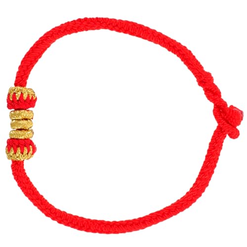 BESPORTBLE 1 Stück Schnur Armband Fußkette für Handgefertigtes Geflochtenes Design Glücksbringer für Frauen und Männer für Anlässe Wie Valentinstag und Geburtstage von BESPORTBLE