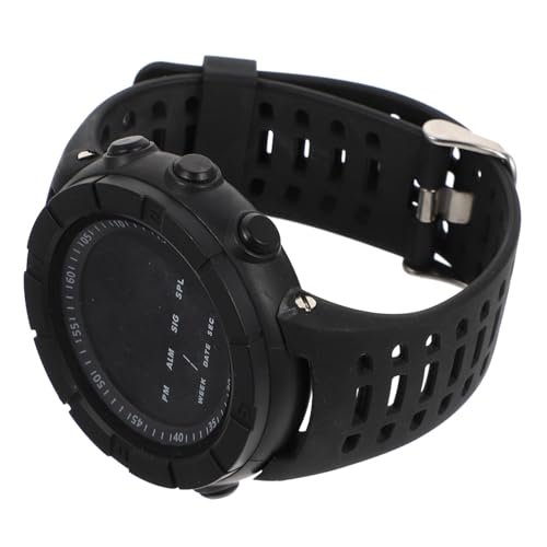 BESPORTBLE 1 Stück Schwarze Digitaluhr Handgelenk Uhr mechanische Uhr Mode elektronische Uhr Outdoor-Sportuhr wasserdichte Sportuhr Business-Uhr elektronische Sportuhr achten Sie auf Plastik von BESPORTBLE