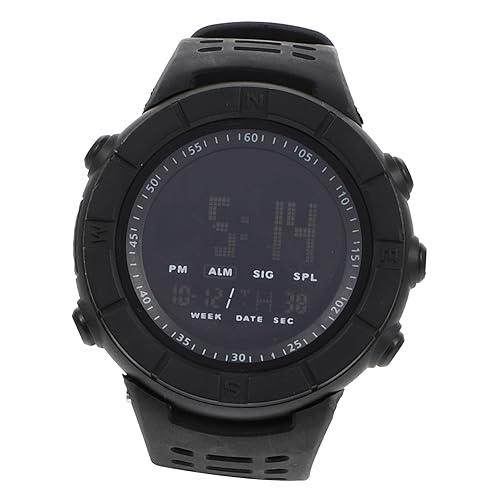 BESPORTBLE 1 Stück Schwarze Digitaluhr Herrenuhr wasserdichte Sportuhr Elektronische Uhr Elektronische Sportuhr Business-Uhr Mechanische Uhr Schülerarmbanduhr Auf Sport Achten Plastik von BESPORTBLE