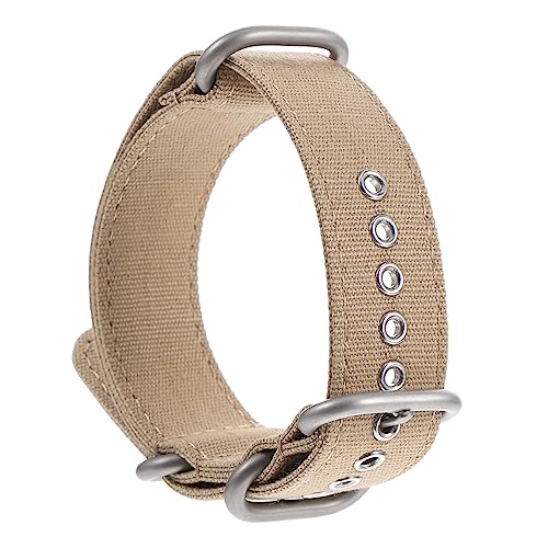 BESPORTBLE 1 Stück Segeltuchband Stoff Armband Riemen aus Segeltuch Smartwatch-Zubehör Bands Uhren Ersatzband Uhren Ersatzbänder Khaki BESPORTBLE 1 Stück Segeltuchband Stoff Armband Riemen aus Segeltuch Smartwatch-Zubehör Bands Uhren Ersatzband Uhren Ersatzbänder Khaki von BESPORTBLE