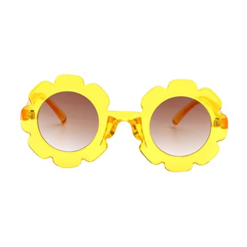 BESPORTBLE 1 Stück Sonnenblumenglasse Form Kleinkind rahmen Party sonnenbrille Blumenbrille brille für Kinderbrille Gelb von BESPORTBLE