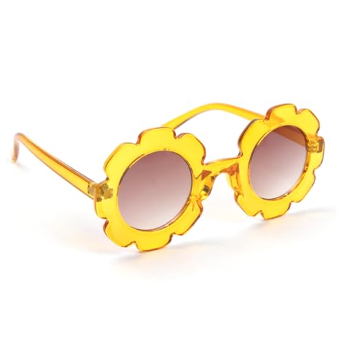 BESPORTBLE 1 Stück Sonnenblumenglasse Party Kind Junge geformt sonnenbrille Gelb von BESPORTBLE