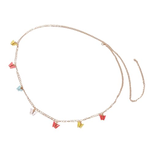 BESPORTBLE 1 Stück Stylische Verstellbare Bauch Kette Metall Körper Kette für Damen Strand Nachtclubs Schmuck für Frauen Modisches Accessoire von BESPORTBLE