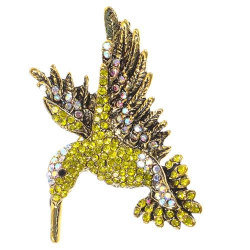 BESPORTBLE Unisex Vogelbrosche mit Strass Vogel Brustnadel für Damen und Herren Intarsien Brosche Modisches Accessoire für Hemden und Jacken BESPORTBLE Unisex Vogelbrosche mit Strass Vogel Brustnadel für Damen und Herren Intarsien Brosche Modisches Accessoire für Hemden und Jacken von BESPORTBLE