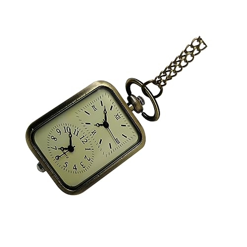BESPORTBLE Kette Taschenuhr Vintage Uhr Anhänger Für Damen Herren Als Geschenk Für Partys Einkaufen Alltag Tragen von BESPORTBLE