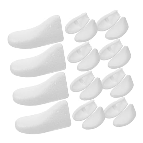 BESPORTBLE 10 Paare Einweg Schaumstoff Schuhspanner für Damen und Herren Leichte Bequeme Formeinsätze zur Schuhform Erhaltung für Schuhe für Absatzschuhe und Stiefel von BESPORTBLE
