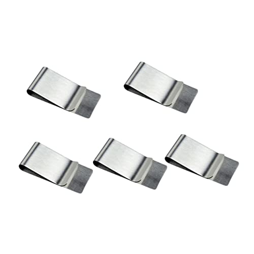 BESPORTBLE 10stücke Silber Geldclip Aus Edelstahl Bargeldhalter Schlankes Design Für Karten Und Banknoten Flexibler Geldclip Für Männer Und Frauen Passt Vordertasche BESPORTBLE 10stücke Silber Geldclip Aus Edelstahl Bargeldhalter Schlankes Design Für Karten Und Banknoten Flexibler Geldclip Für Männer Und Frauen Passt Vordertasche von BESPORTBLE