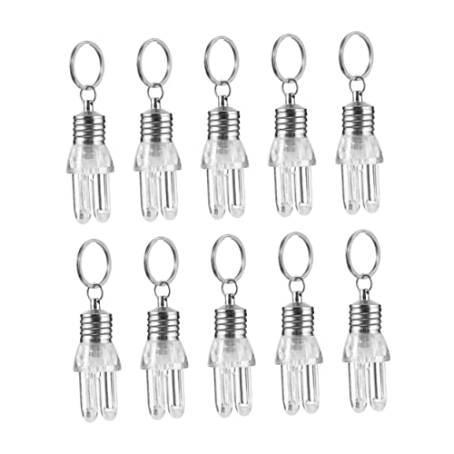 BESPORTBLE 10pcs Schlüsselanhänger Licht Kette Lampe U-Form Glühbirne Schlüssel Für Mädchen von BESPORTBLE
