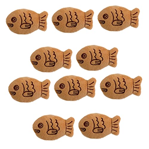 BESPORTBLE 10 Stück Kleine Plüsch Fischbroschen Niedliche Cartoon Broschen Snapper Form Weiche Anstecknadeln Schmuckaccessoires für Damenpullover und Jacken BESPORTBLE 10 Stück Kleine Plüsch Fischbroschen Niedliche Cartoon Broschen Snapper Form Weiche Anstecknadeln Schmuckaccessoires für Damenpullover und Jacken von BESPORTBLE