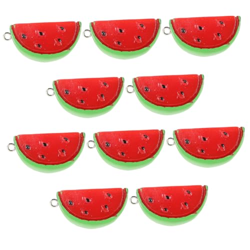 BESPORTBLE 10 Stück Simulierter Wassermelonenanhänger Armbinde bastelmaterial muttertagsgeschenk geburtstagsgeschenk für Schmuck hängendes Obstdekor ohrringe zubehör selber machen Plastik rot BESPORTBLE 10 Stück Simulierter Wassermelonenanhänger Armbinde bastelmaterial muttertagsgeschenk geburtstagsgeschenk für Schmuck hängendes Obstdekor ohrringe zubehör selber machen Plastik rot von BESPORTBLE
