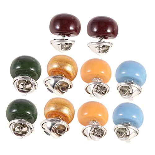 BESPORTBLE 10 Stück Teiliges Broschen Bunte Mode Broschen aus Leichtem Material Kreative Schmucknadeln für Kleidung Strickjacken Rucksäcke Vielseitig Dekorative Anstecker für Damen von BESPORTBLE