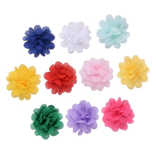 BESPORTBLE 10 Stück Teiliges Buntes Blumen Haarclip für Mädchen Modische Haarnadeln mit Feiner Verarbeitung Vielseitig Einsetzbar für Haare Kleidung und Accessoires als für Besondere Anlässe von BESPORTBLE