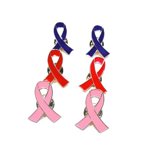 BESPORTBLE 10 Stück Teiliges Rote Band Broschen Damen Anstecknadeln Kreative Emaille Reversnadeln Brustnadeln für Hochzeit Geburtstag Party und Alltagsmode von BESPORTBLE