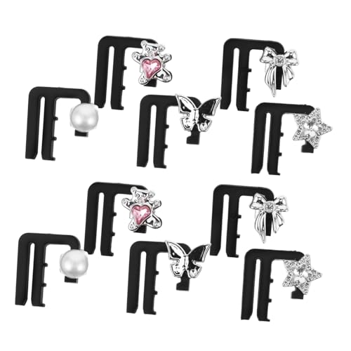 BESPORTBLE 10 Stück Verstellbare Bunddehner für Jeans Hosen Röcke Abnehmbare Clips Knopfverlängerung Größenanpassung für Lockere Bundweiten Einfache Bedienung Nähen von BESPORTBLE