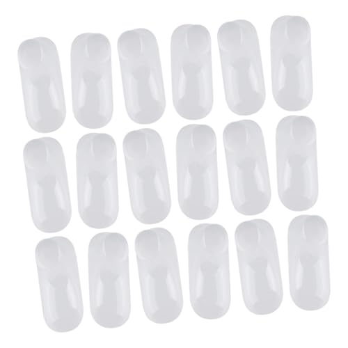 BESPORTBLE 100 Stück Transparente Kunststoff Füße Schuhmodelle Schuhhalter Socken Display Ständer für Babyschuh Präsentation Flexibel Langlebig Fußform für Jungen und Mädchen von BESPORTBLE