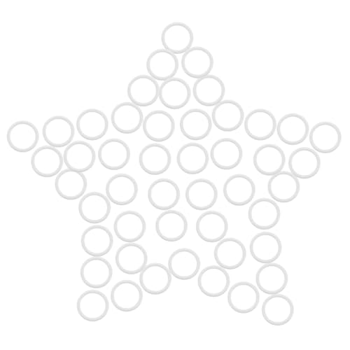 BESPORTBLE 100stücke Teiliges Ersatzset Für Träger Metall-trägerhaken Badeanzug-clips Verschluss-einstellschieber Für Slip-kleid Bikini Neckholder Badeanzug Weiß von BESPORTBLE