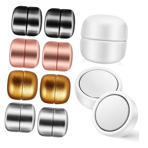 BESPORTBLE 10stücke Hijab-magnetverschlüsse Magnet-pins Für Schals Runde Metall-magnetverschlüsse Kleidungsmagnete Einfach Zu Verwenden Und Tragbar von BESPORTBLE