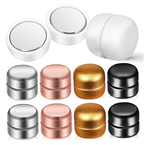 BESPORTBLE 10stücke Magnetische Hijab-anstecker Runde Magnetverschlüsse Für Schals Kleidungsmagnete Aus Metall Praktische Hijab-pins Für Frauen Leicht Und Langlebig von BESPORTBLE