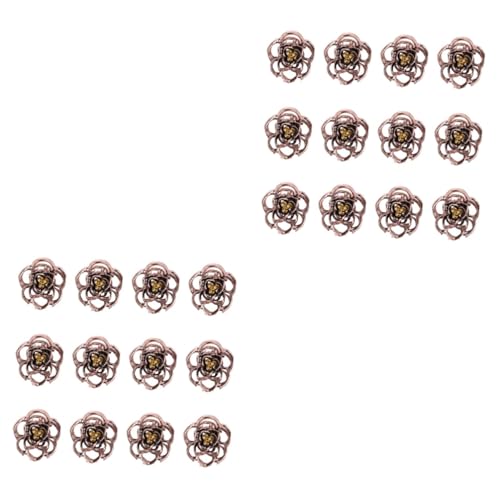 BESPORTBLE 12 Stück Mini-Rosenblumen-Haarklammern Aus Metall – Vintage Haarschmuck Für Frauen Und Mädchen Perfekte Accessoires Für Festliche Anlässe Und Den Alltag von BESPORTBLE