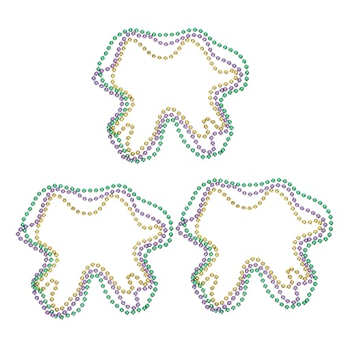 BESPORTBLE 12 Stück Teiliges Mardi Gras Ketten aus Kunststoffperlen Dekoration für Karnevalsfeiern Partys und Feste mit Bunten von BESPORTBLE