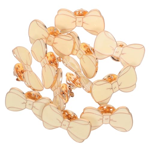 BESPORTBLE 12 Stück süße Schleifenbrosche: Schleifen-Anstecknadeln – Anstecknadel aus Zinklegierung für Kleidung, Rucksäcke, Hüte und Schals von BESPORTBLE