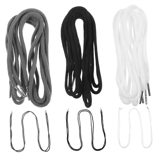 BESPORTBLE 12stücke Ersatz Kordeln Für Jogginghosen Hoodie-kordeln Aus Praktische Kordelzüge Für Kleidung Hosenbund-straffer Langlebige Kordeln Einfach Einzufädeln Für Reparaturen Und von BESPORTBLE