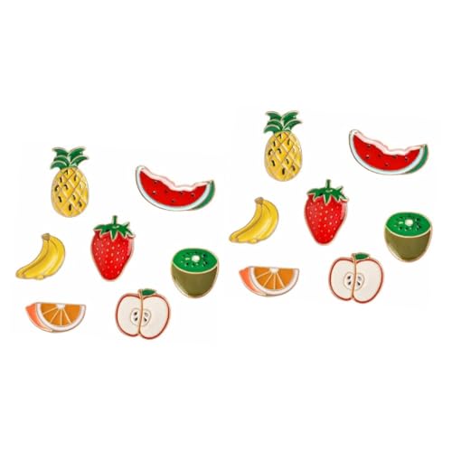 BESPORTBLE 14 Teiliges Bunte Broschen Anstecknadeln mit Cartoon Motiven Kleid Accessoires Kragenbrosche und Corsage für Frauen und Mädchen Vielseitig für Alltag und Festlichkeiten von BESPORTBLE