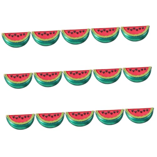 BESPORTBLE 15 Stück Retro Wassermelonen Brosche aus Langlebiger Legierung Mini Anstecker im Natürlichen Design Modischer Schmuck für Hochzeit Party Alltag Passend zu Kleid Schal Mantel Tasche von BESPORTBLE