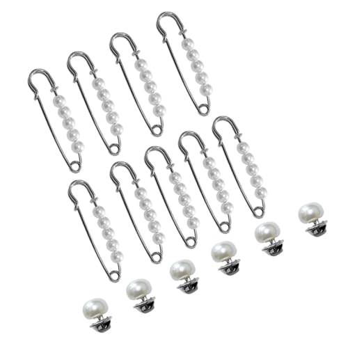 BESPORTBLE 15 Stück Teiliges Kleine Sicherheitsnadeln aus Hochwertiger Legierung Broschen und Clips zum Verkleinern von Ausschnitten Vielseitig für Kleidung Hosen und Röcke Geeignet von BESPORTBLE