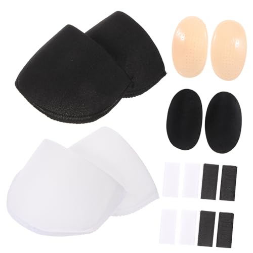 BESPORTBLE 16 Stück Schulter polster artefakt Unterlage Unterstützung Pads Schulterpolster für Anzug Kissen Schulterpolstereinsätze Verstärker Enhancer-Schulterpolster Schwamm von BESPORTBLE