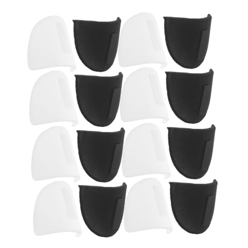 BESPORTBLE 16 Stück Teiliges Abnehmbare Dicke Schwamm Schulterpolster für Damen und Herren Rutschfeste Einlagen zur Vermeidung von Anzug und Blazer Schulterverformung Atmungsaktiv und von BESPORTBLE