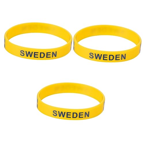 BESPORTBLE 18 Stk Gummiarmbänder Sportgeschenke für Männer muñequeras de beisbol Herrenarmbänder Massengeschenke das Basketball- Armband Land Armbänder Fußball Schmuck von BESPORTBLE