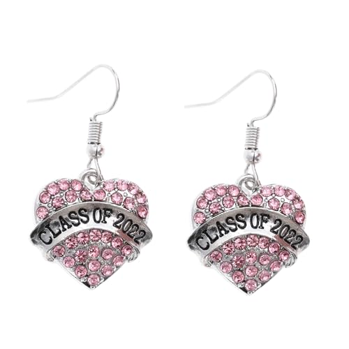 BESPORTBLE 1Paar Abschluss Ohrschmuck Herzförmige Ohrringe Mit Funkelnden Strasssteinen Für Graduierung Perfektes Für Junge Absolventinnen Eleganter Schmuck BESPORTBLE 1Paar Abschluss Ohrschmuck Herzförmige Ohrringe Mit Funkelnden Strasssteinen Für Graduierung Perfektes Für Junge Absolventinnen Eleganter Schmuck von BESPORTBLE