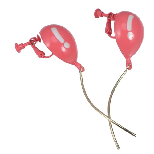 BESPORTBLE 1Paar Ballon Ohrringe Für Damen Kreative Dangle Ohrhänger Einzigartiger Ballonform Modischer Ohrschmuck Für Reisen Partys Perfektes Für Freundinnen von BESPORTBLE