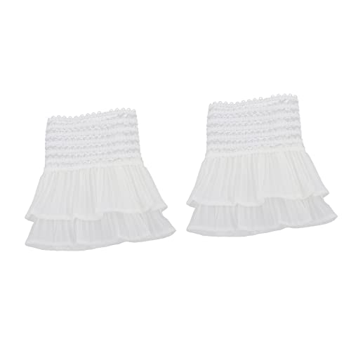 BESPORTBLE Spitzenmanschetten Fake Ärmel Abnehmbar Für Hemden Pullover Blusen Mit Spitze Für Hochzeit Schule Vintage-outfits von BESPORTBLE