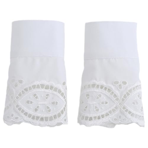 BESPORTBLE Dekorative Spitzen-handgelenk-manschetten Für Damen Fingerlose Handschuhe Stilvolle Handgelenk-cuffs Mit Feiner Spitze Für Feiern Geburtstage Und Alltagsmode von BESPORTBLE