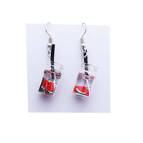 BESPORTBLE 1Paar Kreative Ohrringe Für Frauen Lustige Wassermelonen Ohrhänger Delicate Dangler Für Partys Modischer Schmuck BESPORTBLE 1Paar Kreative Ohrringe Für Frauen Lustige Wassermelonen Ohrhänger Delicate Dangler Für Partys Modischer Schmuck von BESPORTBLE