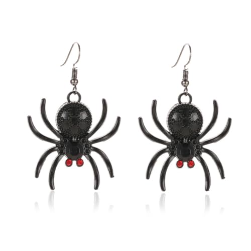 BESPORTBLE 1Paar Kreative Spinnenohrringe Übertriebene Halloween Ohrhänger Für Damen Auffälliger Gothic Schmuck Leicht Nicht Verformbar Für Freunde Familie BESPORTBLE 1Paar Kreative Spinnenohrringe Übertriebene Halloween Ohrhänger Für Damen Auffälliger Gothic Schmuck Leicht Nicht Verformbar Für Freunde Familie von BESPORTBLE