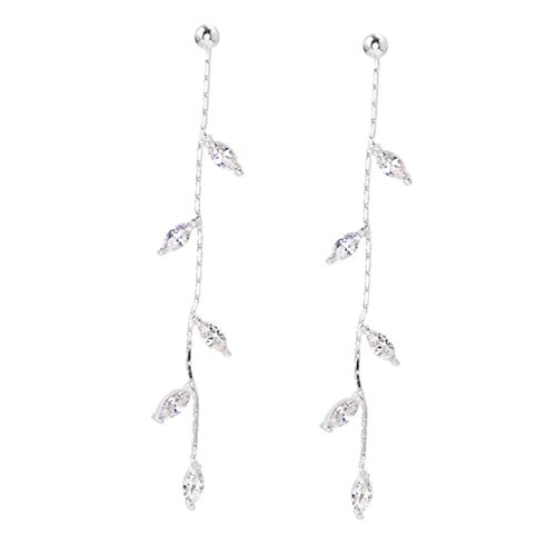 BESPORTBLE Strass-ohrringe Für Frauen Lange Quaste-tropfen-ohrringe Mit Kristallen Ohrschmuck Für Mädchen Und Teenager Geeignet Für Besondere Anlässe Und Alltag von BESPORTBLE