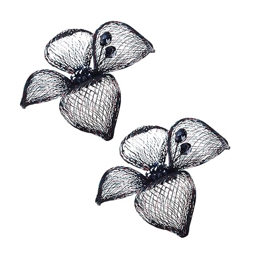 BESPORTBLE 1Paar Metallschuhschnallen für Frauen Blumenschuhschnalle Wiederverwendbar Kupferdraht Kreatives Schmetterlingsdesign Hochzeitsschuhe Looks von BESPORTBLE