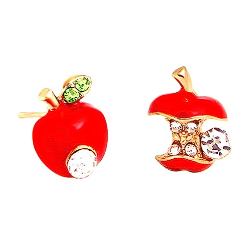 BESPORTBLE 1Paar Moderne Apfel Ohrringe Für Frauen Zirkonia Ohrhänger Stilvolle Modeohrringe Apfel Design Eleganter Ohrenschmuck Für Besondere Anlässe Geschenkidee Für Damen BESPORTBLE 1Paar Moderne Apfel Ohrringe Für Frauen Zirkonia Ohrhänger Stilvolle Modeohrringe Apfel Design Eleganter Ohrenschmuck Für Besondere Anlässe Geschenkidee Für Damen von BESPORTBLE