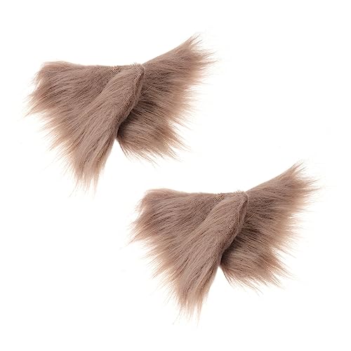 BESPORTBLE 1Paar Plüsch Tierohren Haarnadeln Cosplay Haarclips Flauschige Tierkopfbedeckung Für Mädchen Dekorativer Haarschmuck Fotorequisiten Handgemacht Camel Farbe BESPORTBLE 1Paar Plüsch Tierohren Haarnadeln Cosplay Haarclips Flauschige Tierkopfbedeckung Für Mädchen Dekorativer Haarschmuck Fotorequisiten Handgemacht Camel Farbe von BESPORTBLE