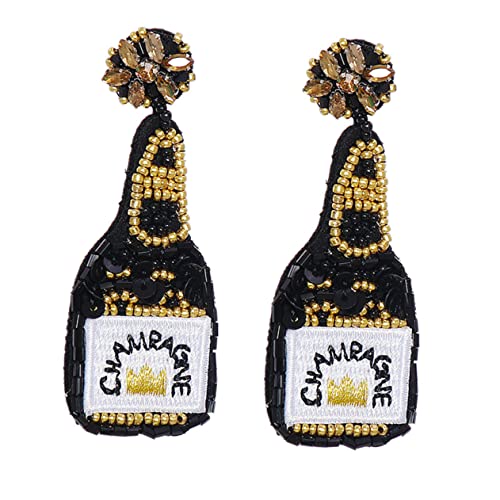 BESPORTBLE 1Paar Vintage Weinflasche Perlenohrringe Ohrhänger Für Damen Handgefertigter Schmuck Im Retro Perfektes Für Besondere Anlässe BESPORTBLE 1Paar Vintage Weinflasche Perlenohrringe Ohrhänger Für Damen Handgefertigter Schmuck Im Retro Perfektes Für Besondere Anlässe von BESPORTBLE