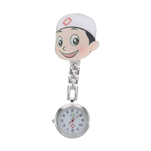 BESPORTBLE 1Pc Krankenschwester Uhr Krankenschwestern Uhr Gleiche Digital Für Krankenschwestern Für Frauen Taschenuhr Krankenschwester Fob Uhr Legierung Weiß von BESPORTBLE