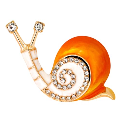 BESPORTBLE 1Pc Öl Tropfende Pin Brosche Kleidung Corsage Decor Brosche Mode Brosche Abzeichen Brosche Legierung Brosche Orange von BESPORTBLE